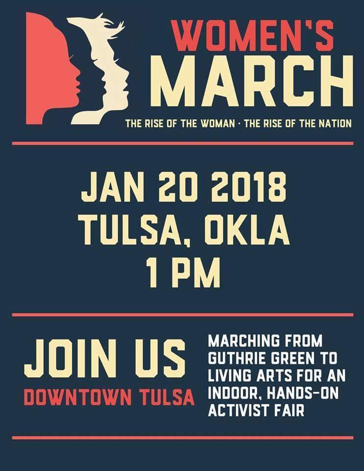 Tulsa Women's March UAW Region 8